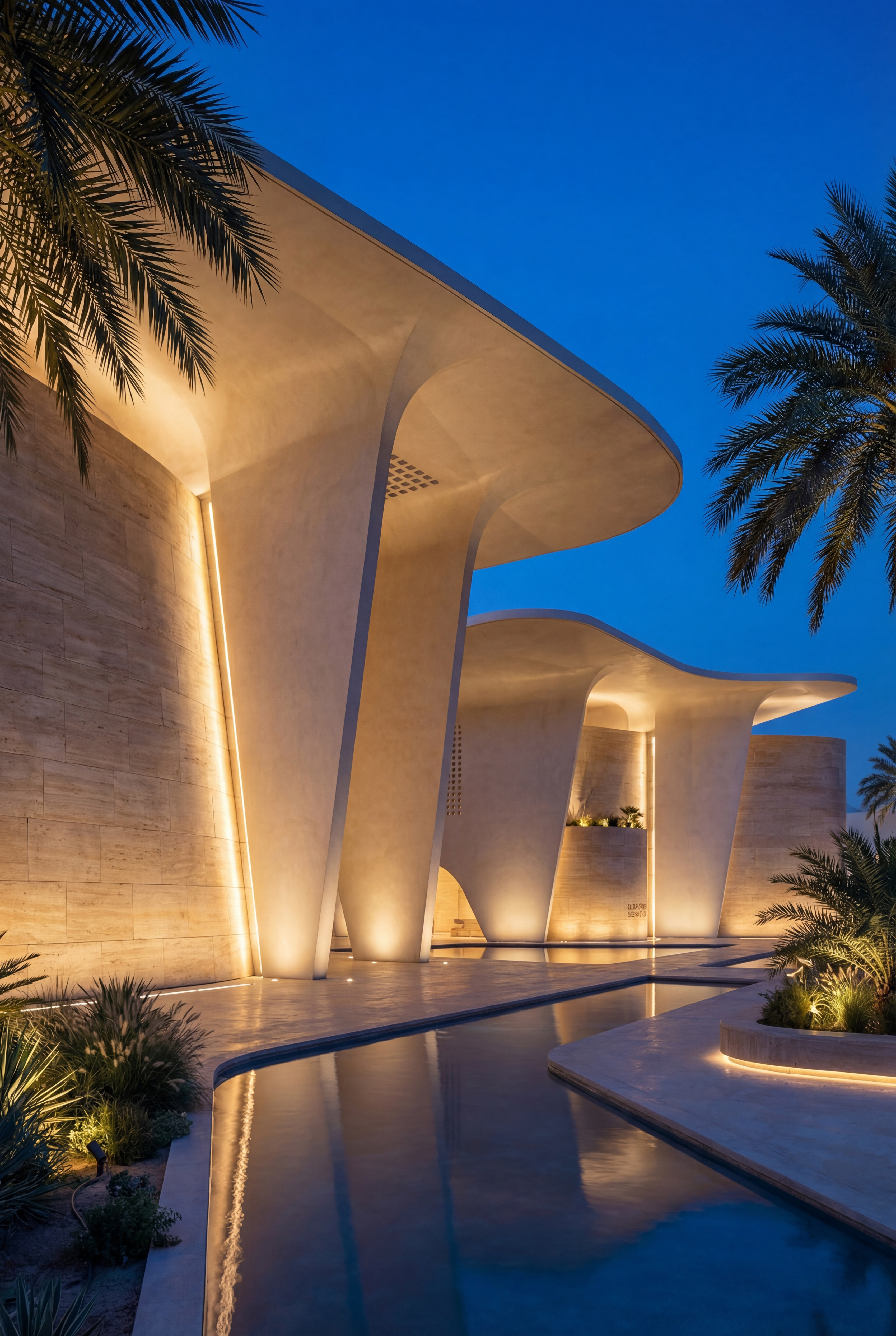 WASL Pavilion — Pylons
